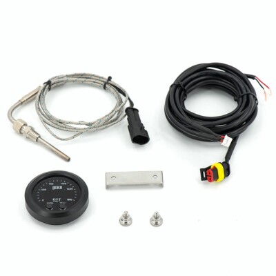 52mm 0-1800F Digital Exhaust Gas Temperature Egt Ultra-Thin Meter with Sensor