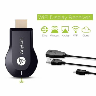 AnyCast WiFi Display Dongle Receiver DLNA TV Stick HDMI Airplay Miracast 1080P