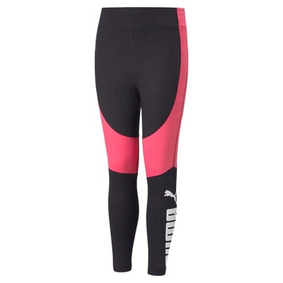 

Леггинсы Puma Rt Favorites Logo High Waist 78 Girls Black Athletic Casual 670170, Черный, Puma Rt Favorites Logo High Waist 78 Leggings