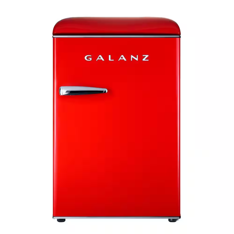 2.5 Cu. Ft. Retro Mini Fridge in Bebop Blue with Chiller
