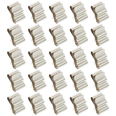 50 Pcs Wire Clips Photovoltaic Cable Clips Trailer Frame Cable Clamp