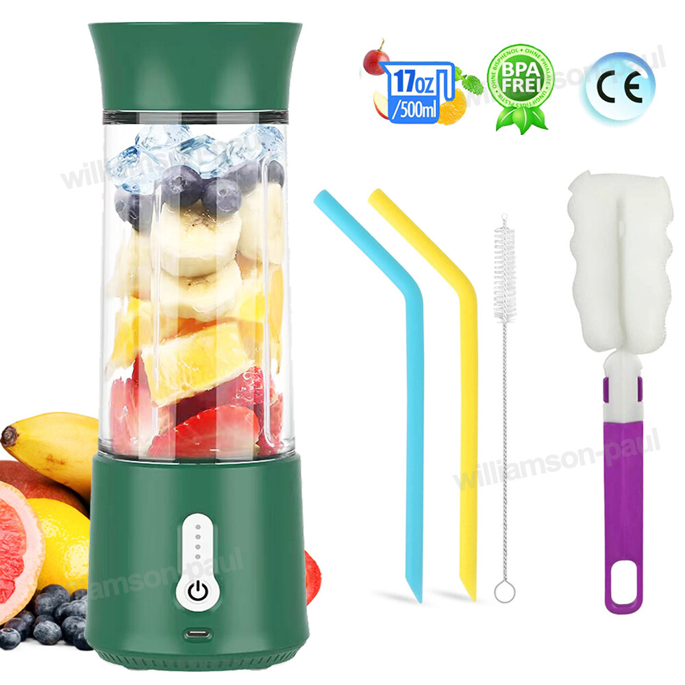 500ml Portable Blender,150W for Juicer Shakes and Smoothies Waterproof Blender