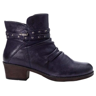 

Женские синие повседневные ботинки Propet Roxie Zippered Boots WFX135LNVY, Синий, Propet Roxie Zippered Booties