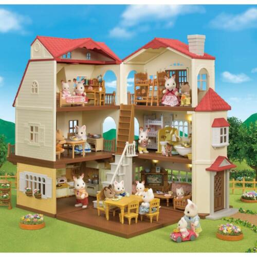CALICO CRITTERS #CC1796 Red Roof Country Home Kids Gift Set Factory Sealed New