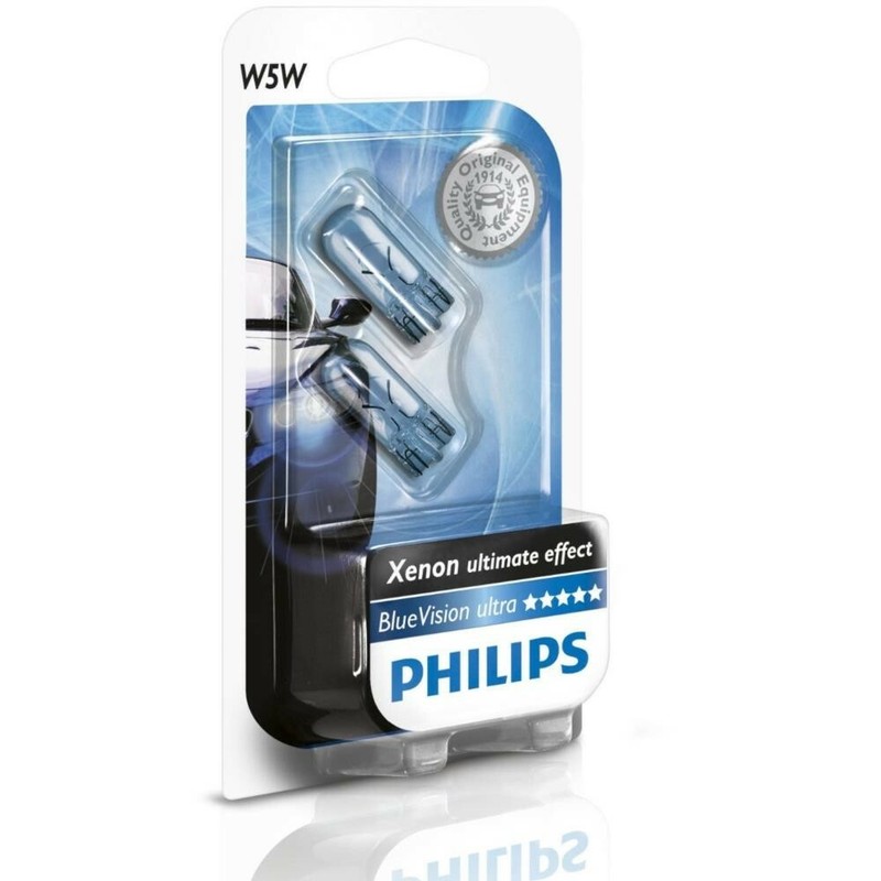 2x Philips W5W 12V 127998000KX2 X-treme Ultinon Kalt Blau Top Qualität Lampe