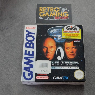 Star Trek Generations Beyond the Nexus Game Boy Nintendo