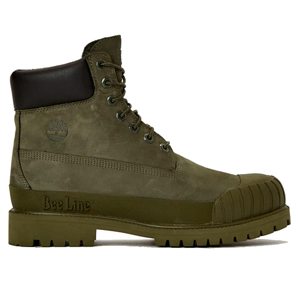 Pre-owned Timberland X Bbc 6" Bee Line Olive Green Army Rubber Sz 8-10 - Tb0a5sa2a58