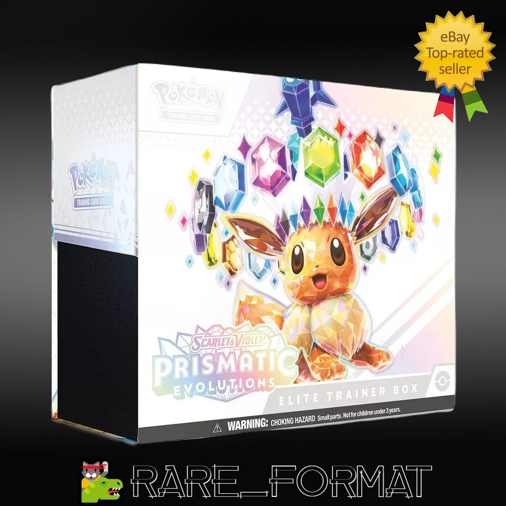 Pokémon TCG Prismatic Evolutions Elite Trainer Box ETB Pokémon TCG Prismatic Evolutions Elite Trainer Box ETB