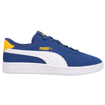 

Puma Smash V2 Buck Lace Up Youth Boys Синие кроссовки Повседневная обувь 36518247, Синий, Puma Smash V2 Buck Lace Up Youth