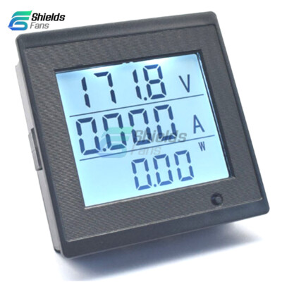 DC6-200V 20A Digital Voltmeter Ammeter Voltage Amp Current Meter Power Tester