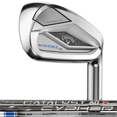 Callaway Paradym Ai Smoke HL Iron Set - New 2024 RH - Graphite - Custom