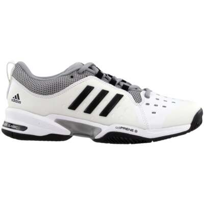 

Мужские кроссовки adidas Barricade Classic Wide Tennis Размер 5 4E Спортивная обувь BY2, Белый, adidas Barricade Classic Wide Tennis