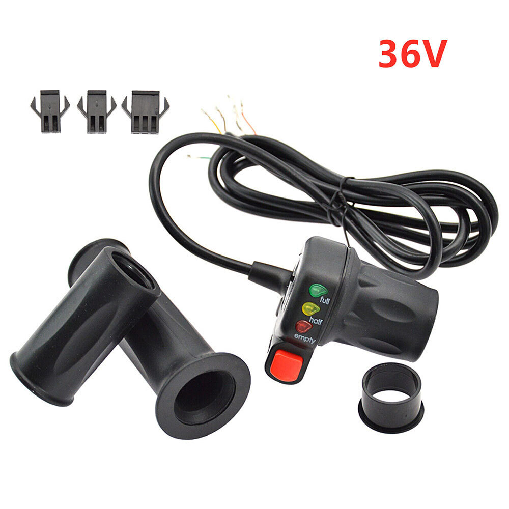 36V 48V Electric Twist Thumb Throttle Bicycle Scooter Speed Control for E-bike