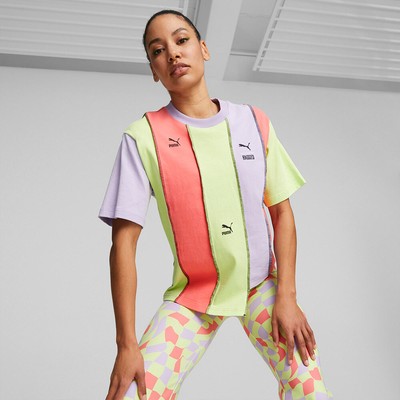 

Футболка Puma x The Ragged Priest Wmns Lifestyle Женская лилия, Multicolor, Puma x The Ragged Priest Wmns Lifestyle T-Shirt