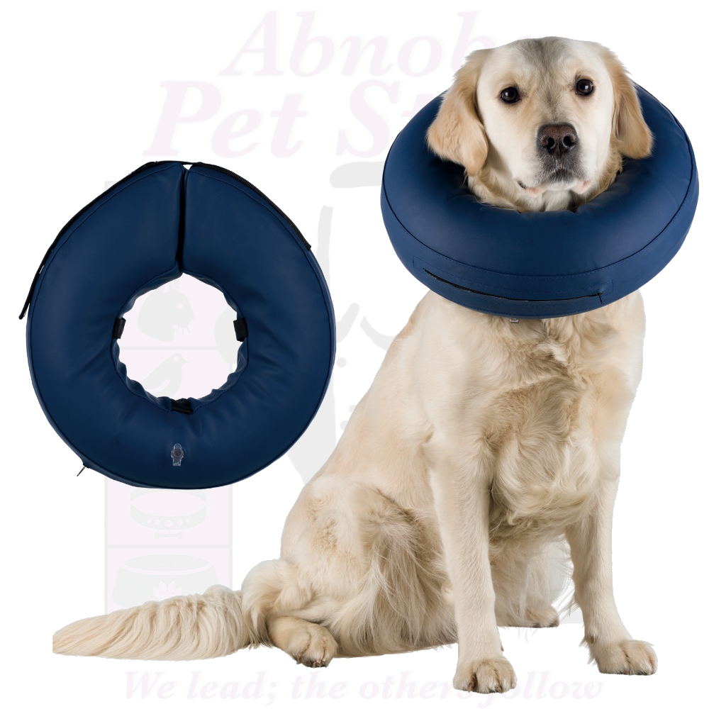 Dog Protective Collar, Inflatable lick & bite protection for wounds
