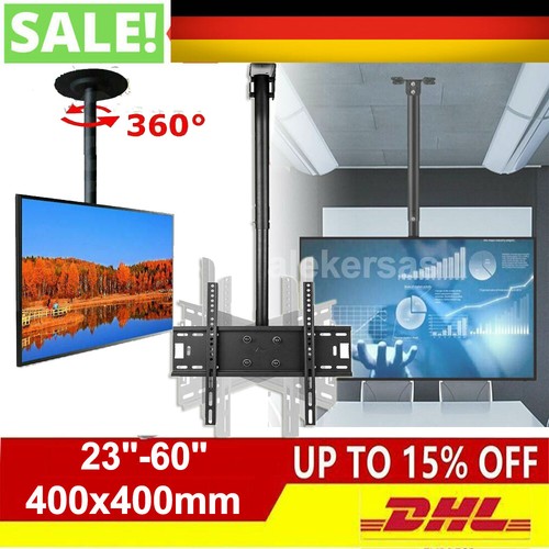 Deckenhalterung LCD LED TV Deckenhalter 20-65 zoll Schrägdach klappbar VESA 400