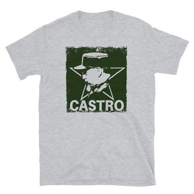 Fidel Castro Shirt Comandate Castro Cuba Revolution Unisex Tshirt