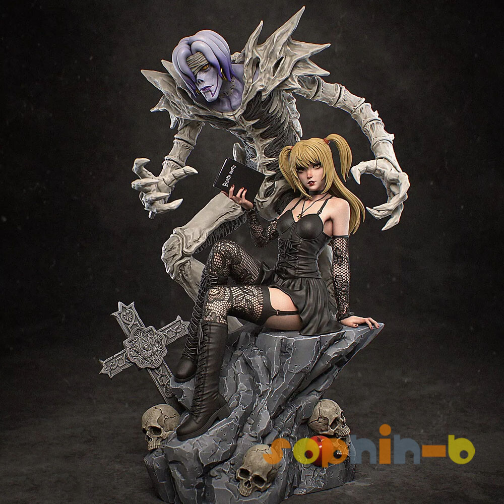 デスノート Rem & Misa Amane フィギュア 2体セット Set of 2 DEATH NOTE Rem & Misa Amane Figure DVD First