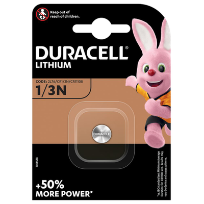 Duracell DL1/3N CR1/3N 2L76 CR11108 Miniature Lithium Batteries *Long Expiry*
