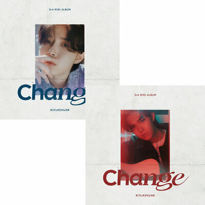 KIM JAE HWAN - Change CD Random Ver+Photobook+Photocard+Bookmark+Sticker+Poster