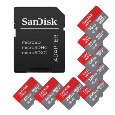 SanDisk SD Ultra 100MB/s 32GB 100MBs SDHC SDXC C10 Card LOT