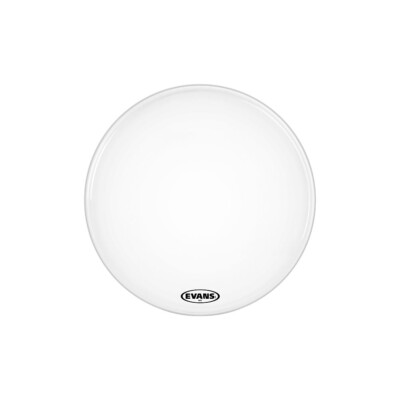 Evans MX2 White Marching Bass Head 26 in.