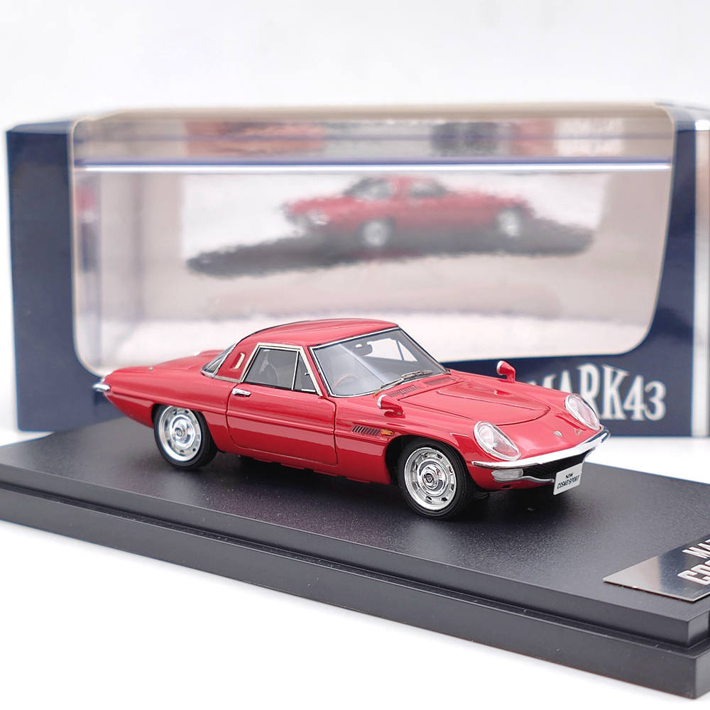 魅力の Mark43 Model Resin PM4381R Red L10B Sports Cosmo Mazda 1/43 乗用車