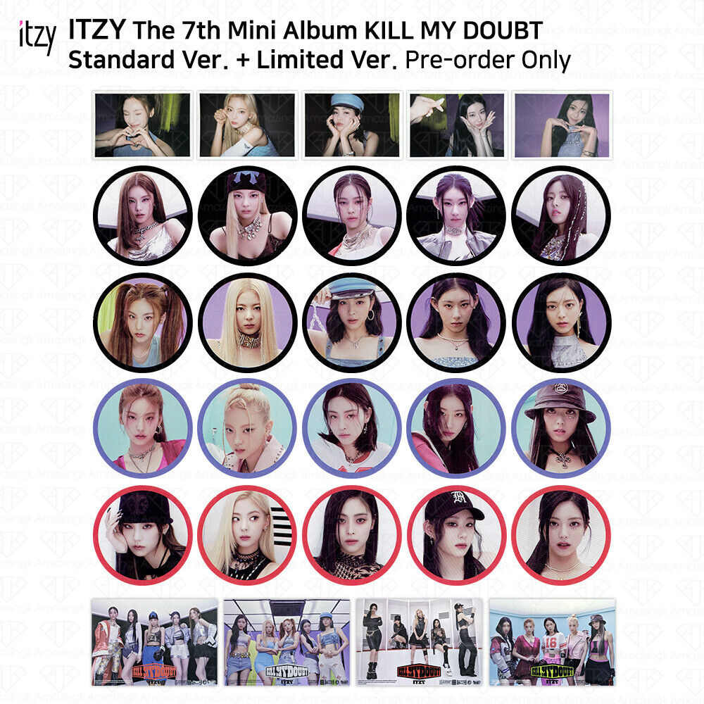 ITZY KILL MY DOUBT Standard Ver Limited Ver Pre Order Itzy