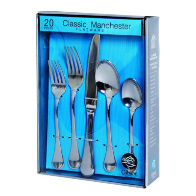 Silverware Set, 20 Piece (open Box)