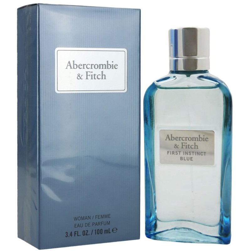 Abercrombie & Fitch First Instinct Blue Woman 100 Ml Eau De Parfum Edp Ovp Neu