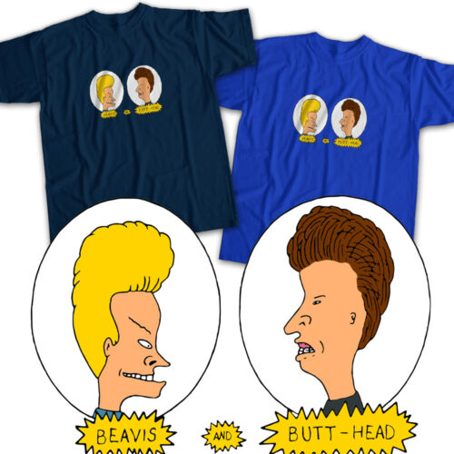 Beavis and Butthead 90s Classic Cartoon Fun Mens Womens Kids Unisex Tee T-Shirt