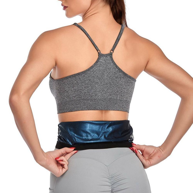 Men Sauna Suit Sweat Vest Tank Tops Neoprene Shirt Body Shaper Waist Trainer GYM