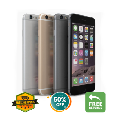 Apple iPhone 6 Unlocked 16GB/64GB/128GB - Silver, Space Gray