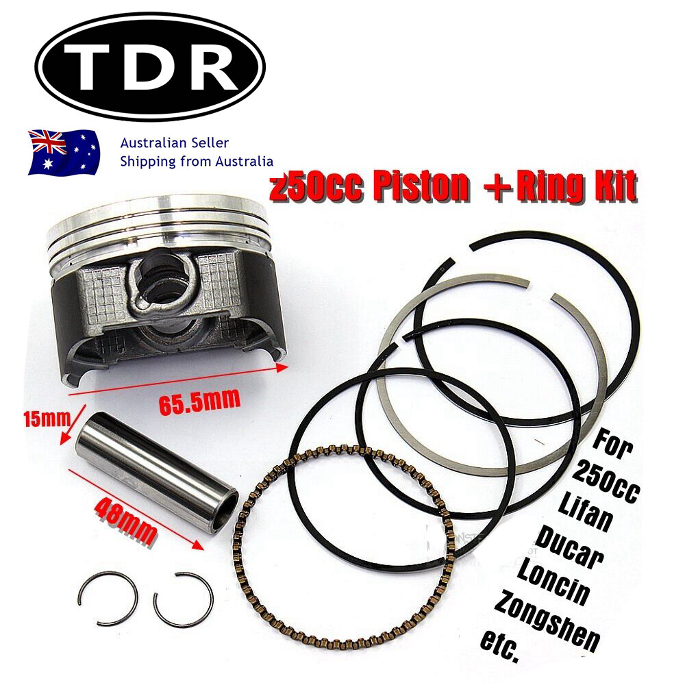 Piston Kit Honda XR200 ATC185 XR185 XR ATC 185 200 Standard Bore 65.5mm