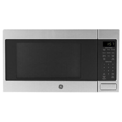 GE 1150 Watt Countertop Microwave Oven, Stainless Steel (Ref