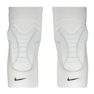 white nike knee pads basketball