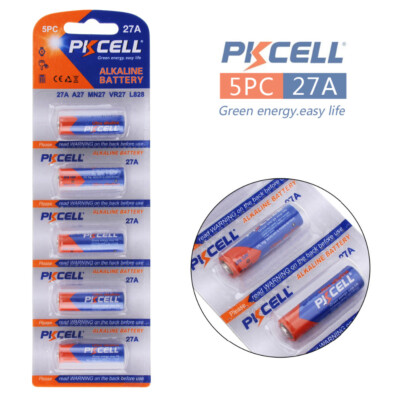5pcs 23A / 27A 12Volt Batteries MN27 MN21 LRV08 L828 Alkaline for Remote Control