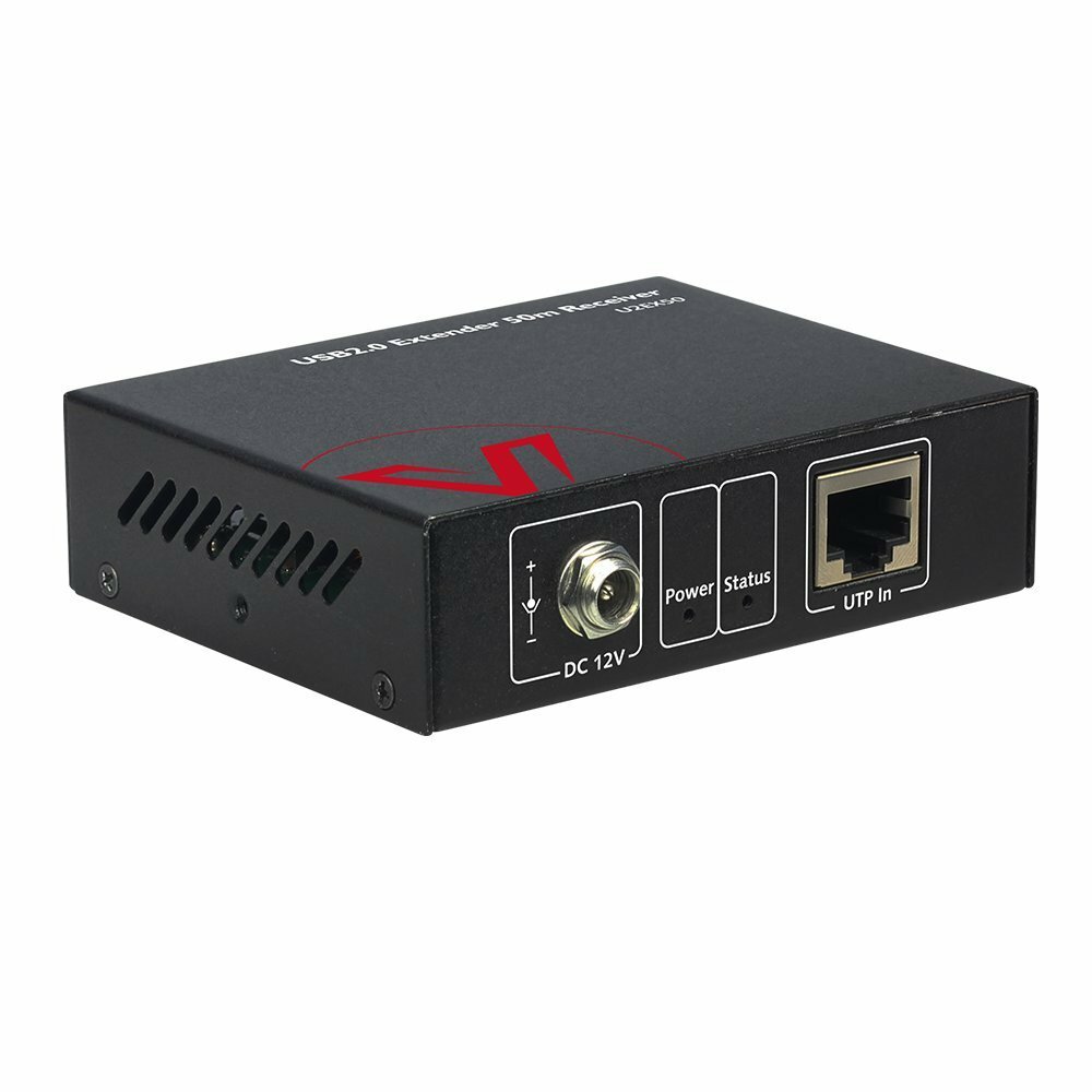 AV Access U2EX50 USB 2.0 Extender 50M- Cat5e/6,4 USB2.0 Ports,Plug & Play+More
