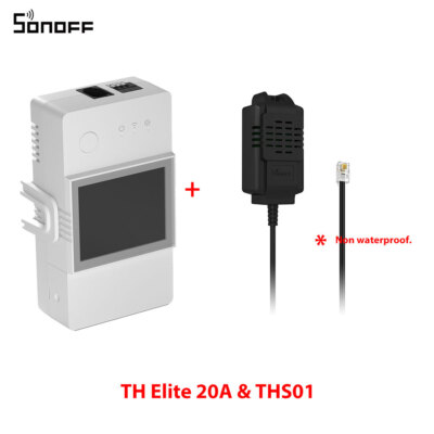 SONOFF Smart Monitoring Switch LCD Screen with Temperature and Humidity Sensor