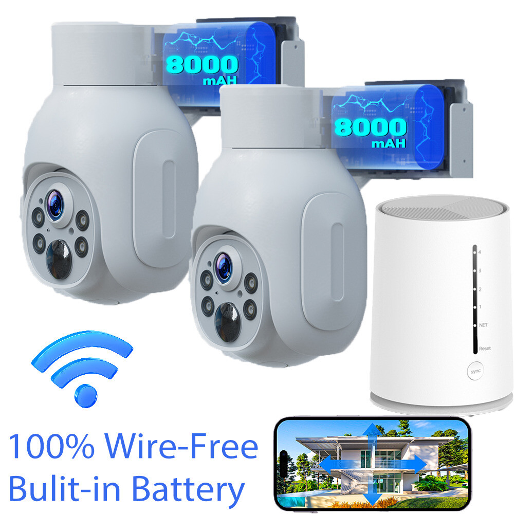 Battery Powered Camera Wireless Outdoor Hd
