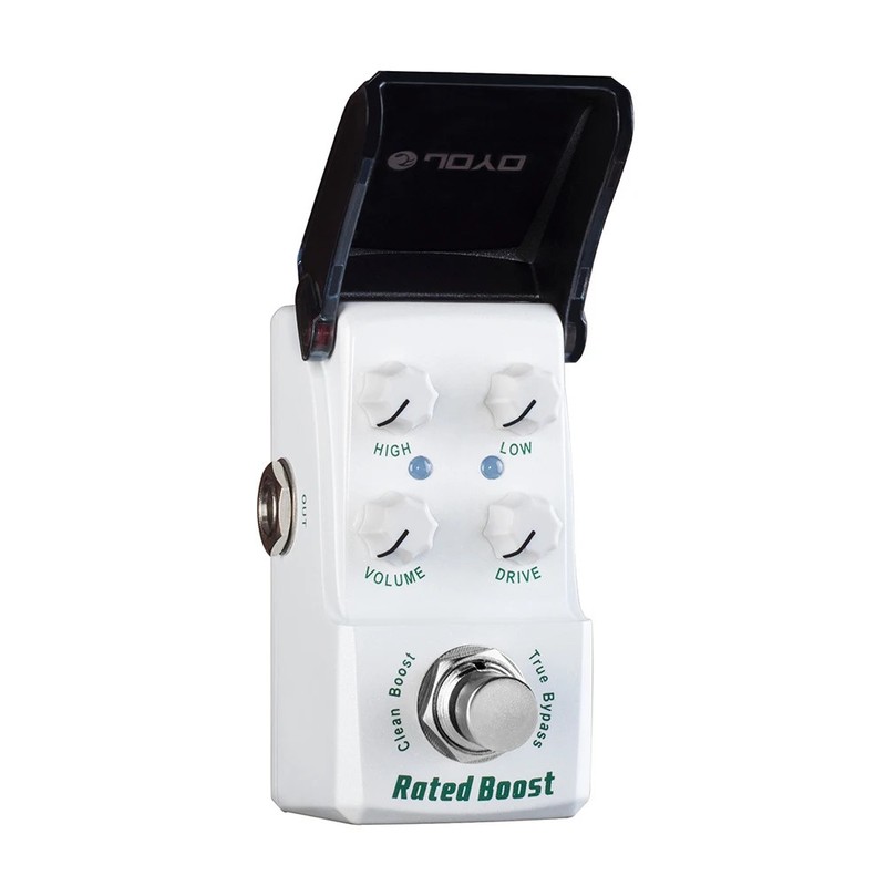 JF-301 RATED BOOST Guitar Pedal Pure Clean Boost Pedal 2-Band EQ Adjustment with