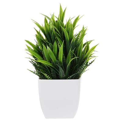  Succulents Artificial Potted Plant Eucalyptus Spring Grass Office