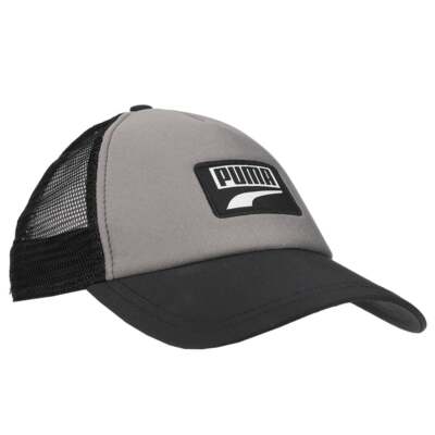 

Кепка Puma Logo Trucker унисекс, размер  Athletic Casual 02403301, Черный, Puma Logo Trucker Cap