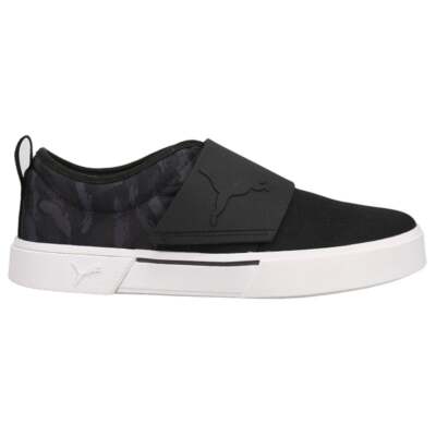 

Puma El Rey Ii Camo Slip On Mens Black Sneakers Повседневная обувь 382881-01, Черный, Puma El Rey Ii Camo Slip On