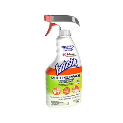 Fantastik Multi-Surface Disinfectant Degreaser Spray Bottle, 32 Oz | NEW