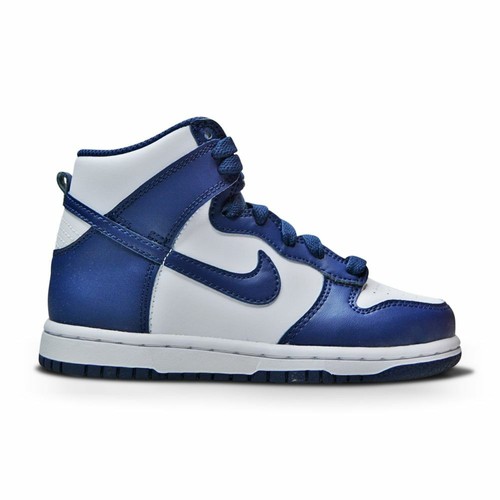 

Детские Nike Dunk High (PS) — DD2314 104 — White Midnight Navy, Белый