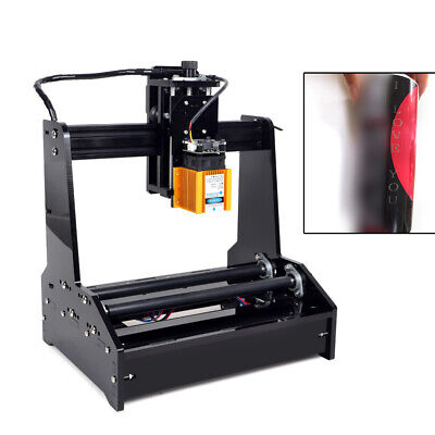 5.5W Mini Cylindrical CNC Engraving Machine Portable Desktop Laser Printer GRBL