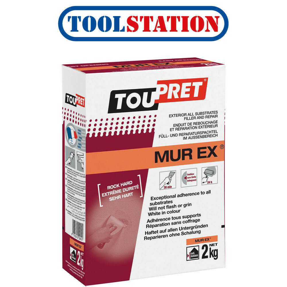 Toupret Murex Exterior Filler 2kg 3178310256107 eBay