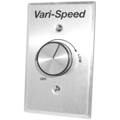 KB Electronics Model KBWC-18K (UL) Variable Speed Fan Control, Wall Mount