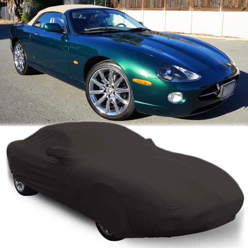 Car Cover Indoor Stain Stretch Dustproof Custom Black For Jaguar XK8